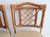 Wood 1980s Rattan and Brass Cantilever Chairs - A Pair by Cramco For Sale - Image 7 of 17
