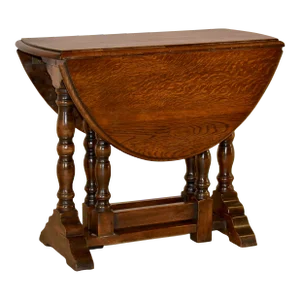Late 19th Century English Drop Leaf Table