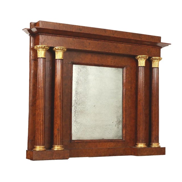Wood Antique Fireplace in Ebony and Elm For Sale - Image 7 of 7