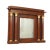 Wood Antique Fireplace in Ebony and Elm For Sale - Image 7 of 7