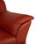 Animal Skin Two-Seater Red Armchairs in Leather by Natuzzi, Set of 2 For Sale - Image 7 of 18