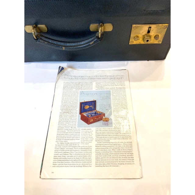 C. 1911-1912 Asprey London Mens Vintage Dressing Set in Box For Sale - Image 10 of 12