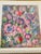 2000 - 2009 Abstract Multicolor Floral Painting in Gold Frame by Elia For Sale - Image 5 of 6