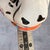 White Vintage Dalmatian Dog Head Ceramic Salt Pepper Shaker Figurine Single For Sale - Image 8 of 8
