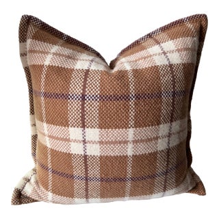 Wool 24" Pillow-Feather Insert-Garnet Hill For Sale