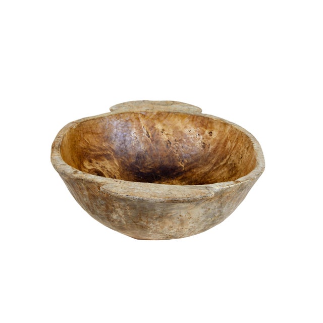 Large Early 20th Century Wooden Bowl, 1900s For Sale - Image 4 of 8
