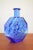 Finnish glass vase model Stella Polaris in rare color Royal Blue - Produced by Riihimaki ( or Riihimäen Lasi Oy ) from...