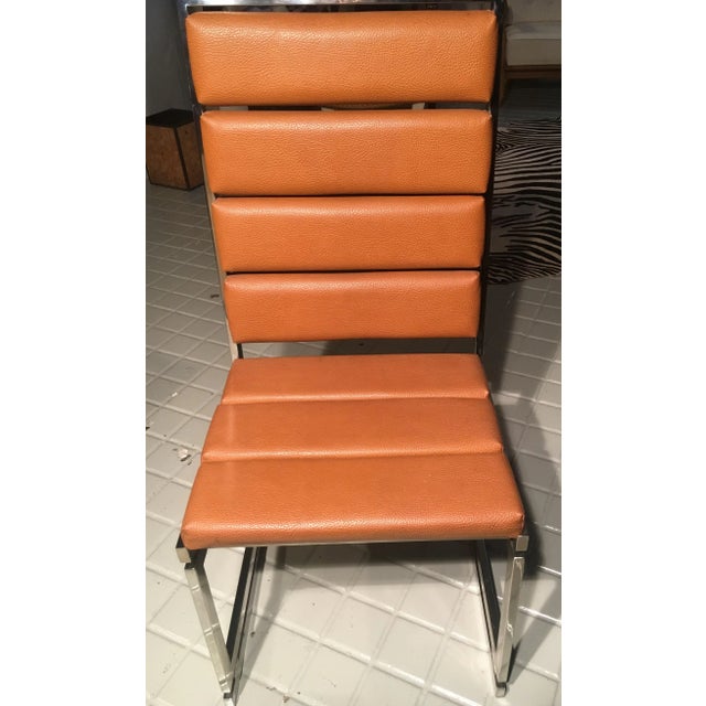 Italian Dining Chairs, 1970s, Set of 6 For Sale - Image 4 of 7