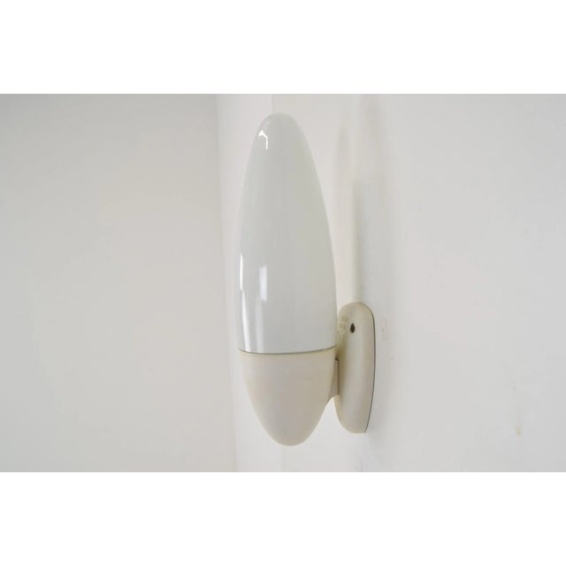 Made in Czechoslovakia. Made of Bakelite and glass. New Cabling 1x40W,E14 or E15 bulb. Three pieces in stock. Original...