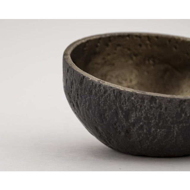 Brutalist Brass Bowls with Gilded Interior, 1960s, Set of 2 For Sale - Image 16 of 18