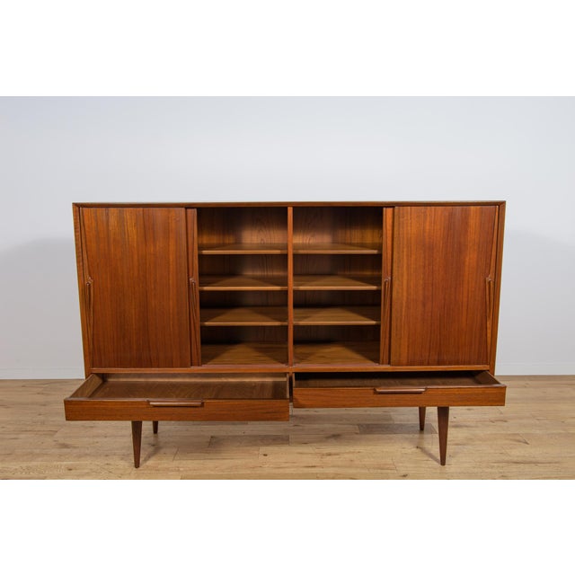 Mid-Century Model 13 Sideboard in Teak by G. Omann for Omann Jun, Denmark, 1960s For Sale - Image 16 of 18