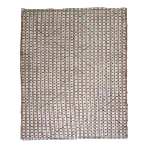 Zabihi Collection Turkish Jajim Flat-Weave Textile