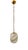 2020s Italian Handblown Faux Alabaster Glass Pendant Lamp With Brass Chain and Fittings For Sale - Image 5 of 16