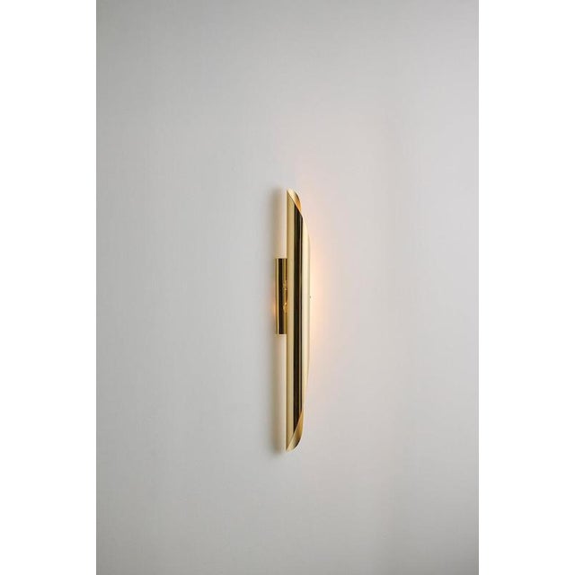 Oblong Lové Wall Lamp by Jennifer Midoz For Sale - Image 10 of 13