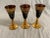 Vintage Mid-Century Bohemian Glass Cordial Set- 7 Pieces For Sale - Image 10 of 11