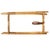 Artifacts Rattan Butler Tray Table in Honey Brown - 25.5" For Sale - Image 4 of 8