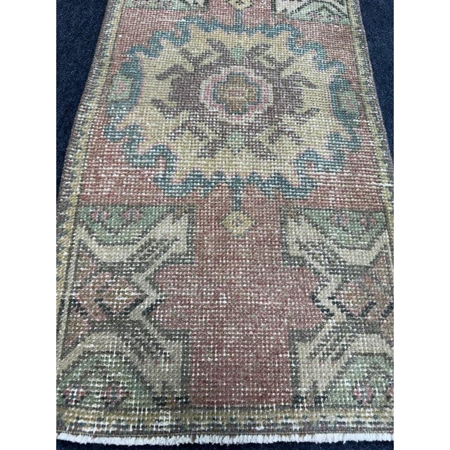 Contemporary Turkish Yastik Rug 1'6" x 3' For Sale - Image 3 of 5
