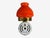 1970s Örsjö Industri Ab, Wall Lights, Brass, Orange Glass - Pair For Sale - Image 11 of 11