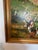 English Fox Hunting Scene Oil Painting on Canvas, Horses & Hounds, Signed For Sale - Image 9 of 9