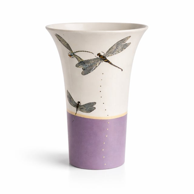 Large Ceramic Vase by Fabienne Jouvin, 1990s For Sale - Image 10 of 10