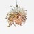 Monumental Modernist Gold Murano Ribbon Chandelier For Sale - Image 10 of 10