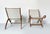 Ninfea Folding Armchairs attributed to Gio Ponti, 1950s, Set of 2 For Sale - Image 4 of 18