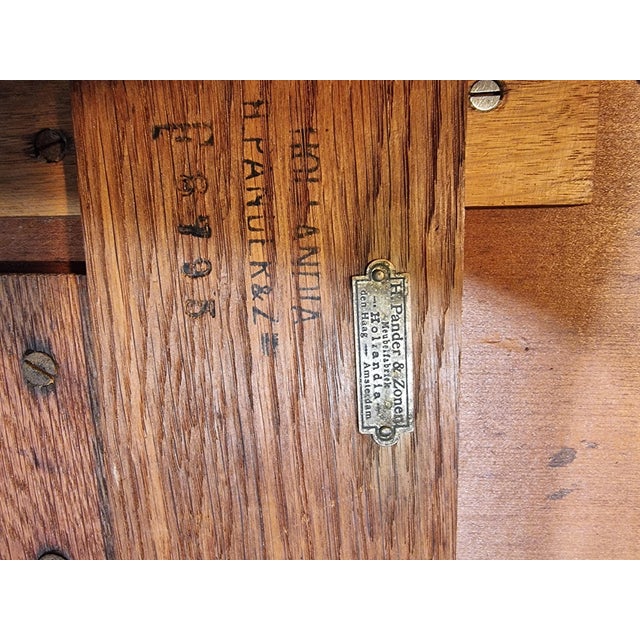 Antique Game Table from Pander & Zoon, 1920s For Sale - Image 11 of 18