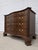 Chippendale Vintage Stickley Solid Mahogany Blackwell Serpentine 4 Drawer Dresser/Chest With Gold Hardware For Sale - Image 3 of 5
