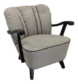 Art Deco Model H-237 Lounge Chair by Jidrich Halabala, 1920