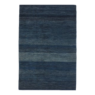 Hand-Knotted Persian Lori Gabbeh Rug 3'6" X 5'3" For Sale