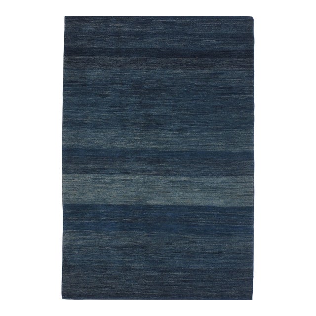 Hand-Knotted Persian Lori Gabbeh Rug 3'6" X 5'3" For Sale