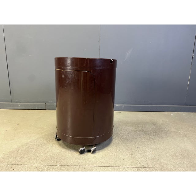 Silvi Vanity Table on Wheels and Chair from Studio Kastilia, 1970s, Set of 2, in Good conditions. Designed 1960 to 1969