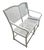 Riveted Iron Garden Bench by Gustave Serrurier Govy, 1900 For Sale