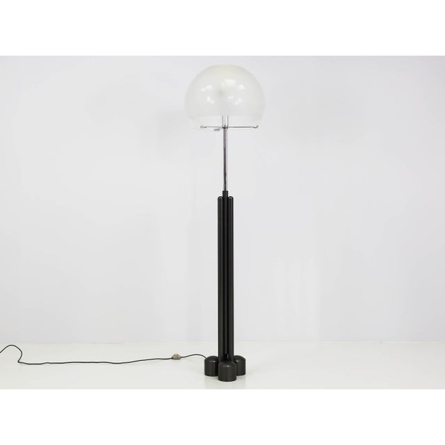 Industrial Adjustable Floor Lamp by Luigi Caccia Dominioni for Azucena, Italy, 1968 For Sale - Image 3 of 12