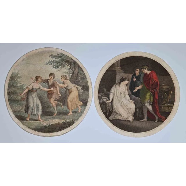Genre Scenes Compositions is an original artwork realized in 1780s After Angelika Kauffmann. The artwork consist in a pair...