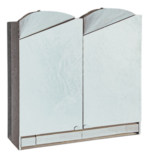 Bathroom Wall Mirror Cabinet from Schneider, Switzerland, 1980s