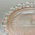 This elegant pink depression glass serving platter features the classic "Old Colony" pattern, also known as Lace Edge,...