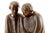 Art Deco 20th Century Reading Monks Sculpture in Bronze For Sale - Image 6 of 10