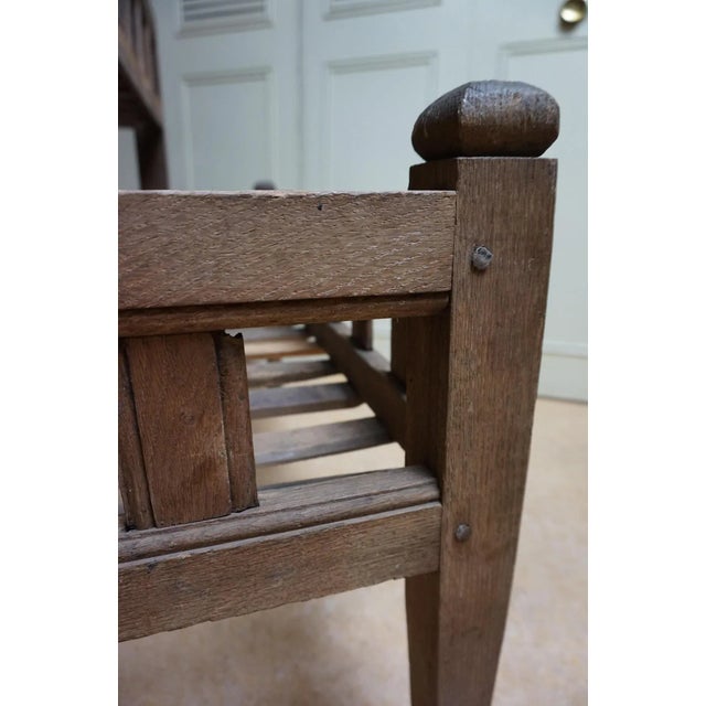 Early 19th Century Oak Garden or Porch Planter Stand For Sale - Image 4 of 18