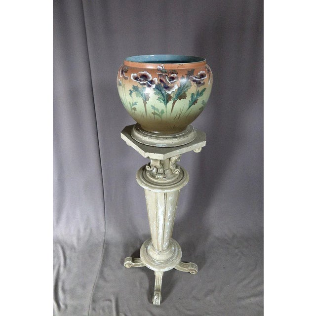 Large Art Nouveau Planter For Sale - Image 12 of 13
