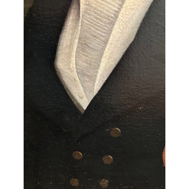 The American School American School Late 28th Century Portrait of a Man For Sale - Image 3 of 8