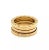 Late 20th Century Bvlgari B.zero1 Three Band Ring in 18k Yellow Gold Ring - Size 53 For Sale - Image 5 of 8