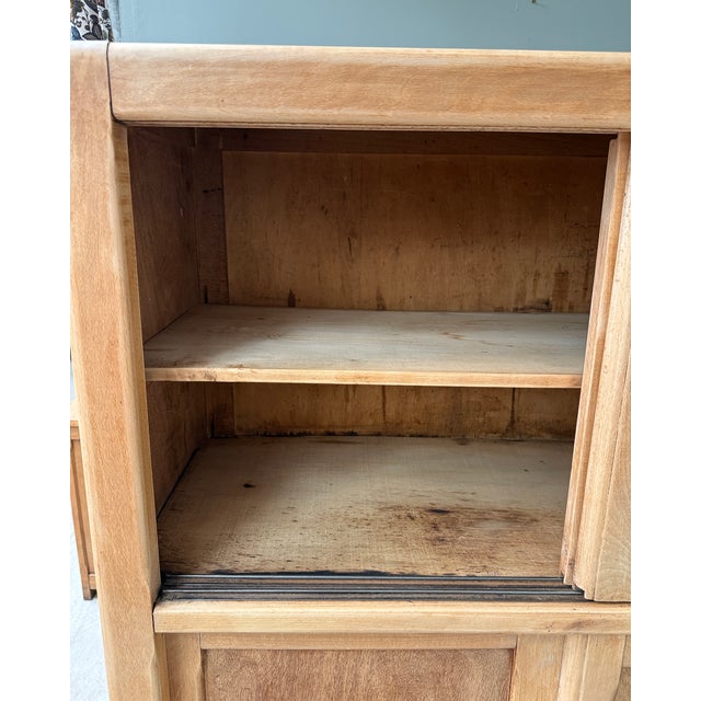 Vintage Wardrobe with Sliding Doors, 1950s For Sale - Image 12 of 15