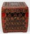 Hand-Carved vintage Folk Art wooden Tramp Art style storage box from Poland. This handcrafted Tramp Art style box is...
