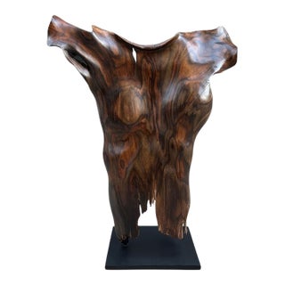 Andrianna Shamaris Rare Ancient Wood Torso For Sale