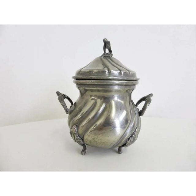 Handmade Pewter Items, 1960s, Set of 4 For Sale - Image 6 of 17
