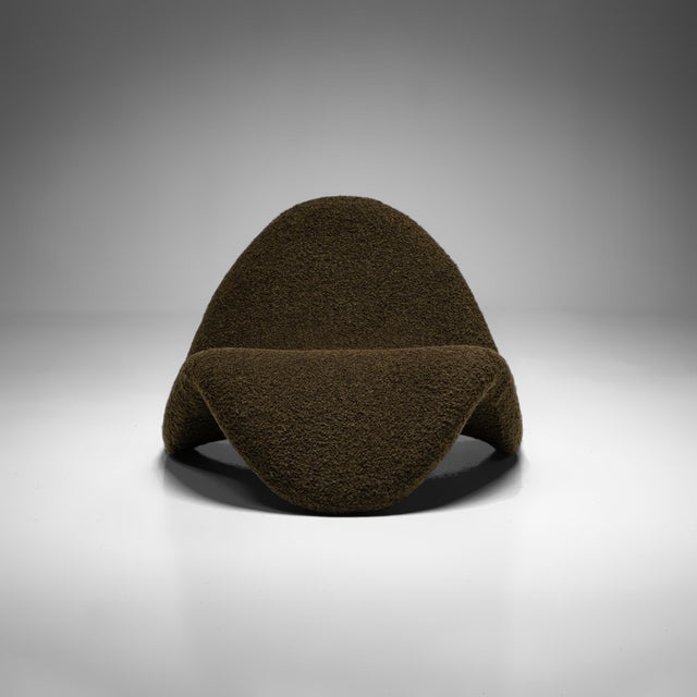 1970s Dutch Model F577 Tongue Chair by Pierre Paulin for Artifort, 1960s For Sale - Image 5 of 9