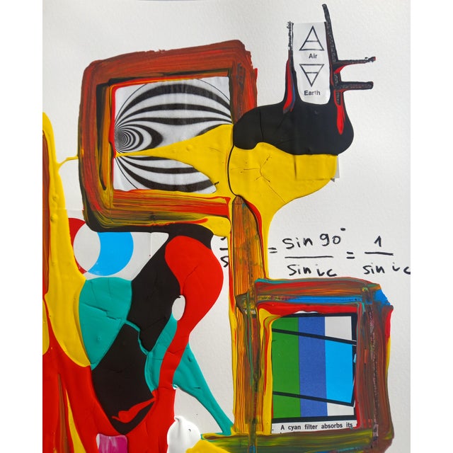 Abstract Abstract Acrylic Painting by Diane Grant For Sale - Image 3 of 9