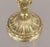 Art Nouveau French Brass Ladies Table Lamp with Etched Glass Shade, 1910s For Sale - Image 4 of 10