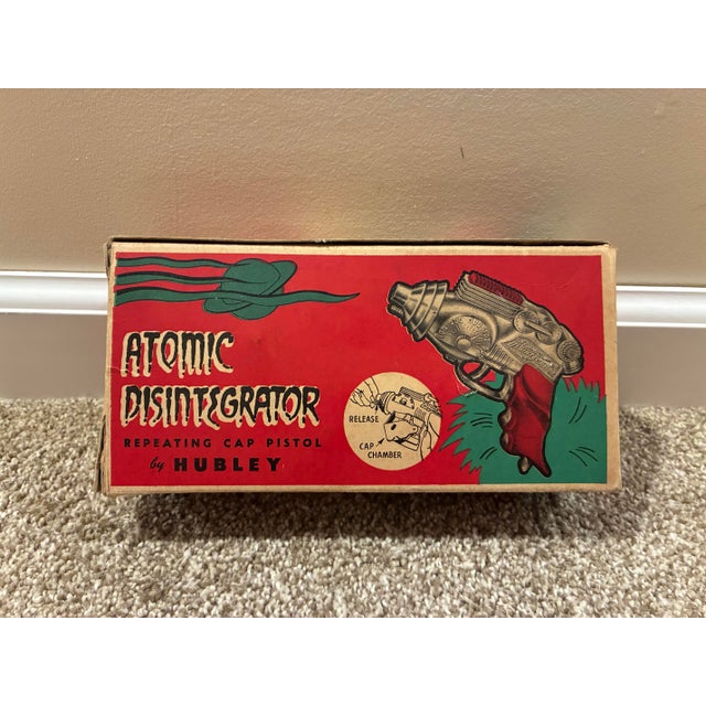 Very Rare Hubley Atomic Disintegrator Cap Gun With Box For Sale - Image 9 of 11